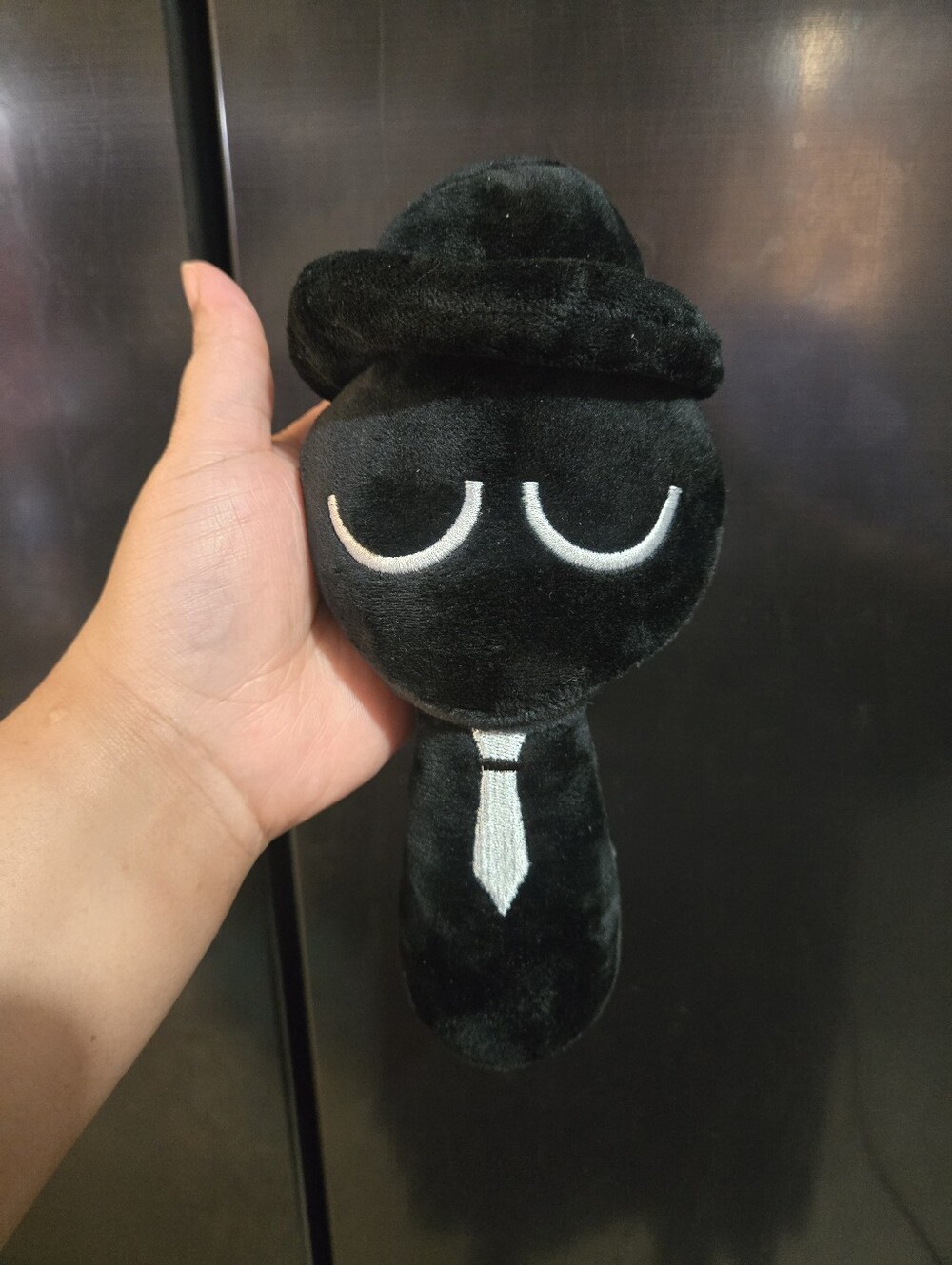 Mr. Black Sprunki Plush with Hat and Tie - Phase 1 - Picture 6 of 6